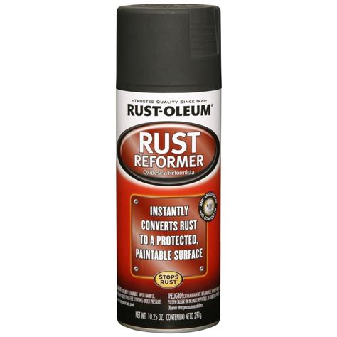 rust paint home depot|spray paint that converts rust.